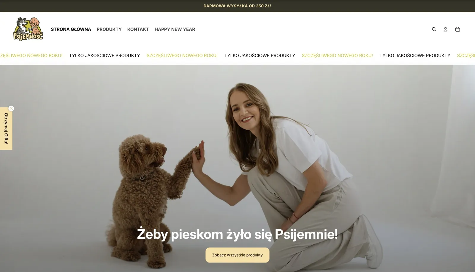 Strona główna sklepu Psijemność